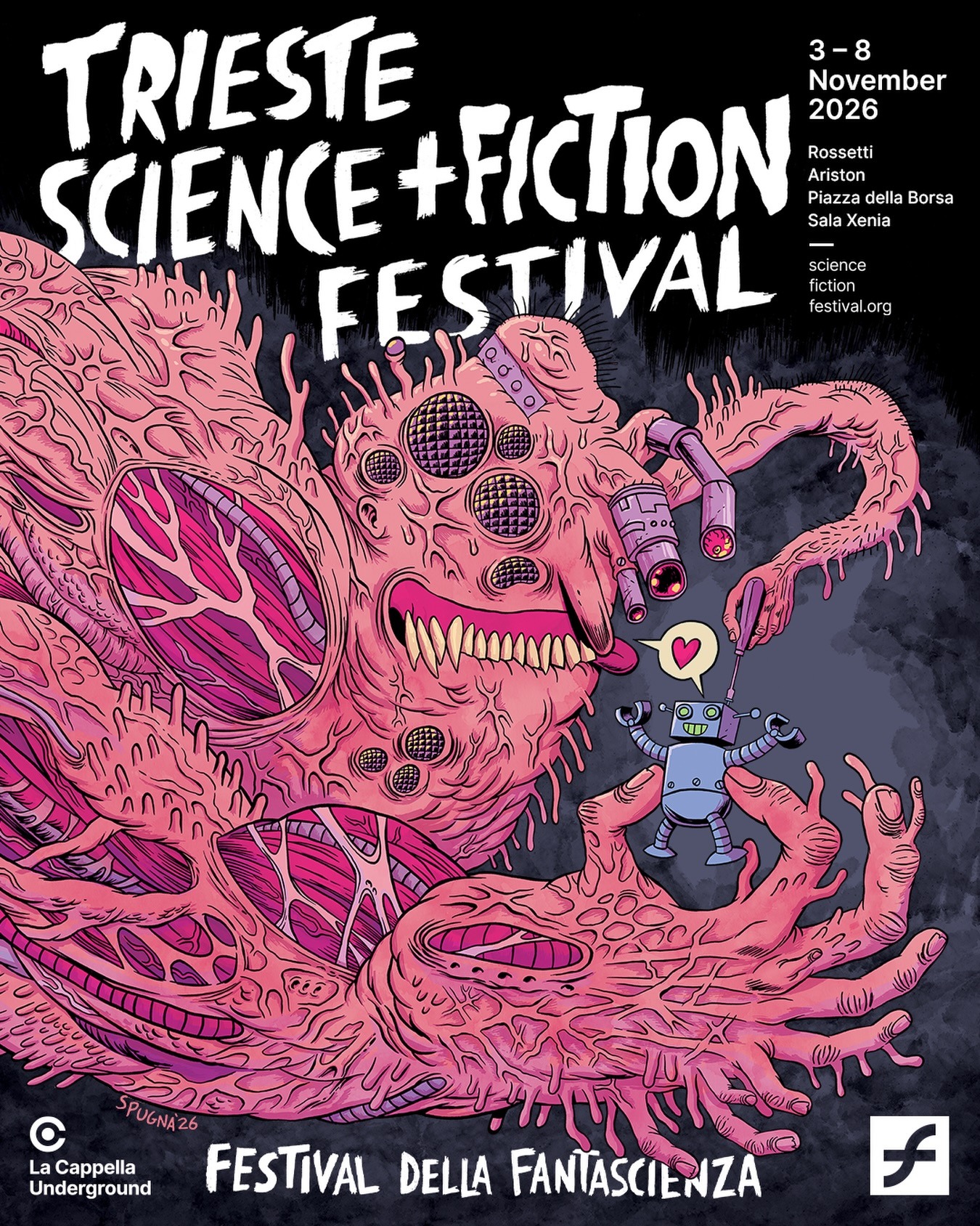 Trieste Science+Fiction Selections 2026 1 trieste science+fiction festival poster 2026