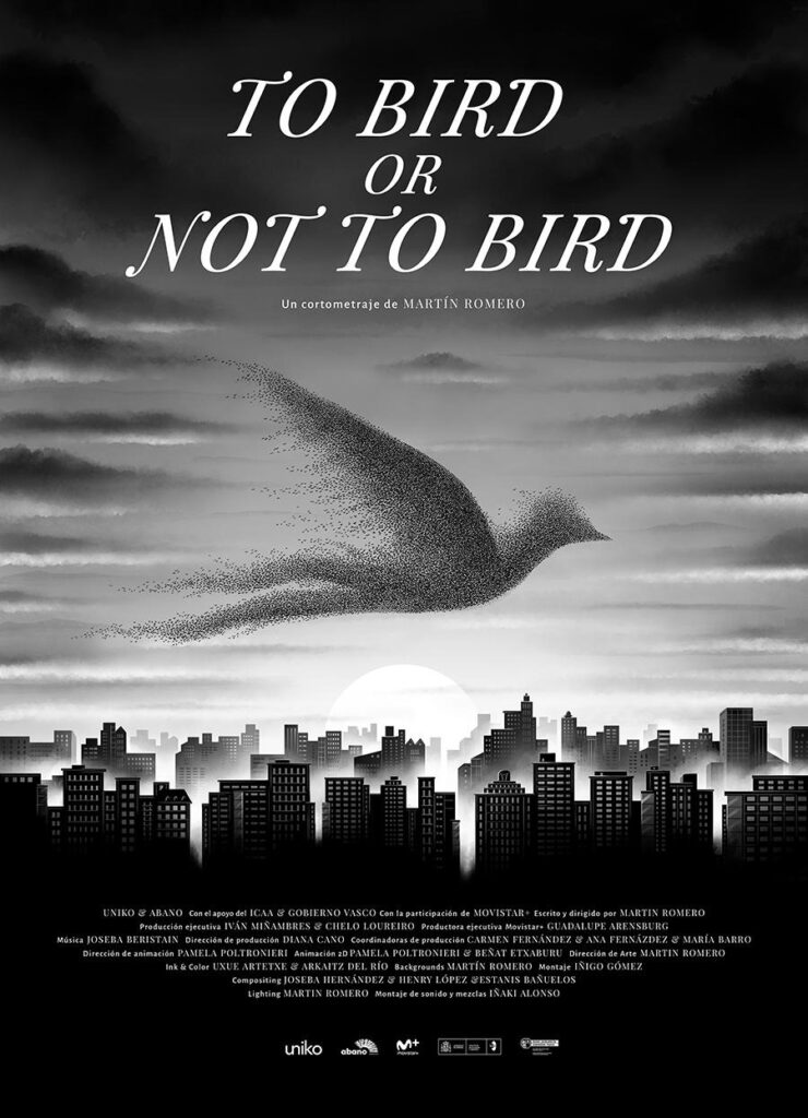 To bird or not to bird poster