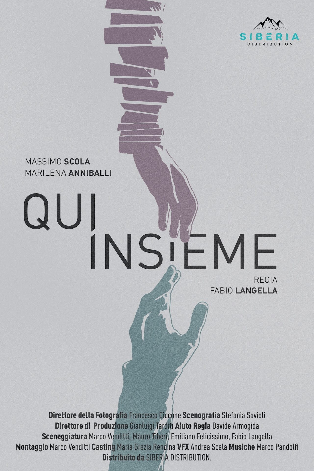 qui insieme poster